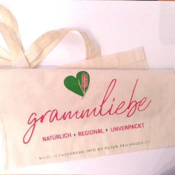 Baumwolltasche grammliebe
